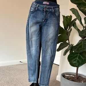 Vintage 2000s Stylish Blue Skinny Jeans